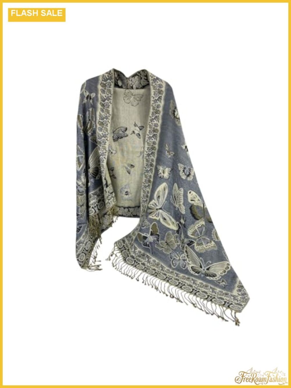 Womens Pashmina Paisley Shawl Wrap Scarf Festival Accessory
